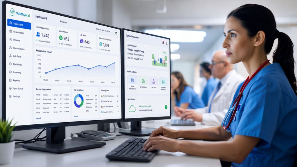 Digital Health Camp Software