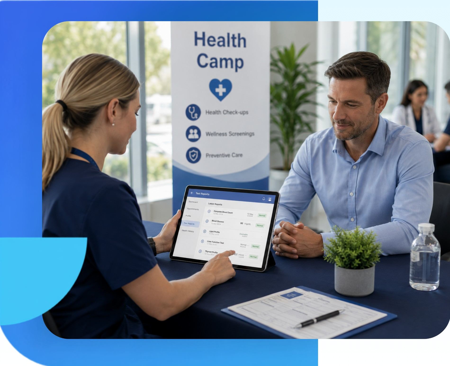 health camp management