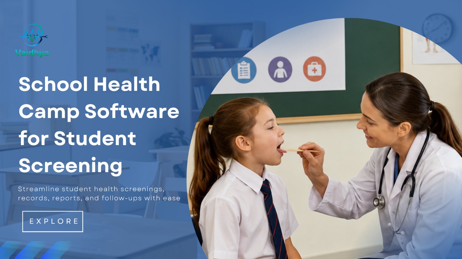 School Health Camp Software