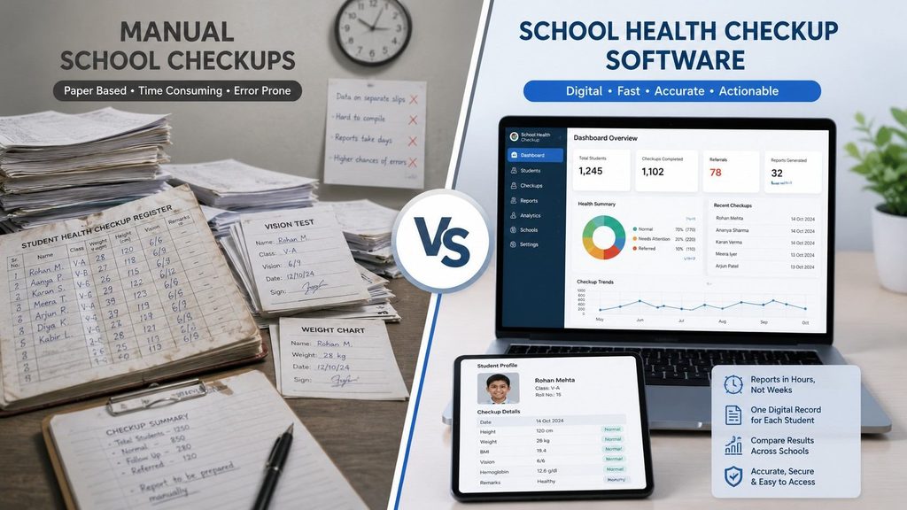 School Health Camp Software
