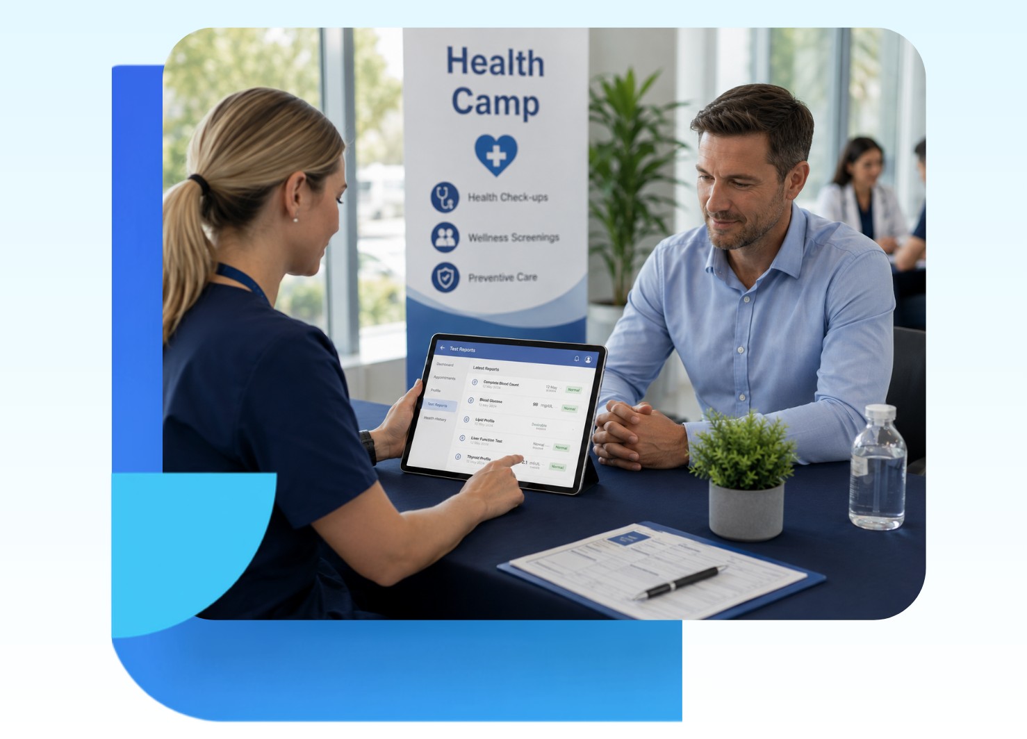 health camp management