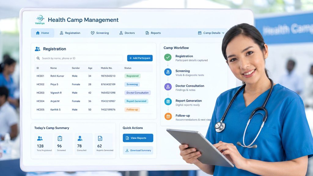 health screening camp