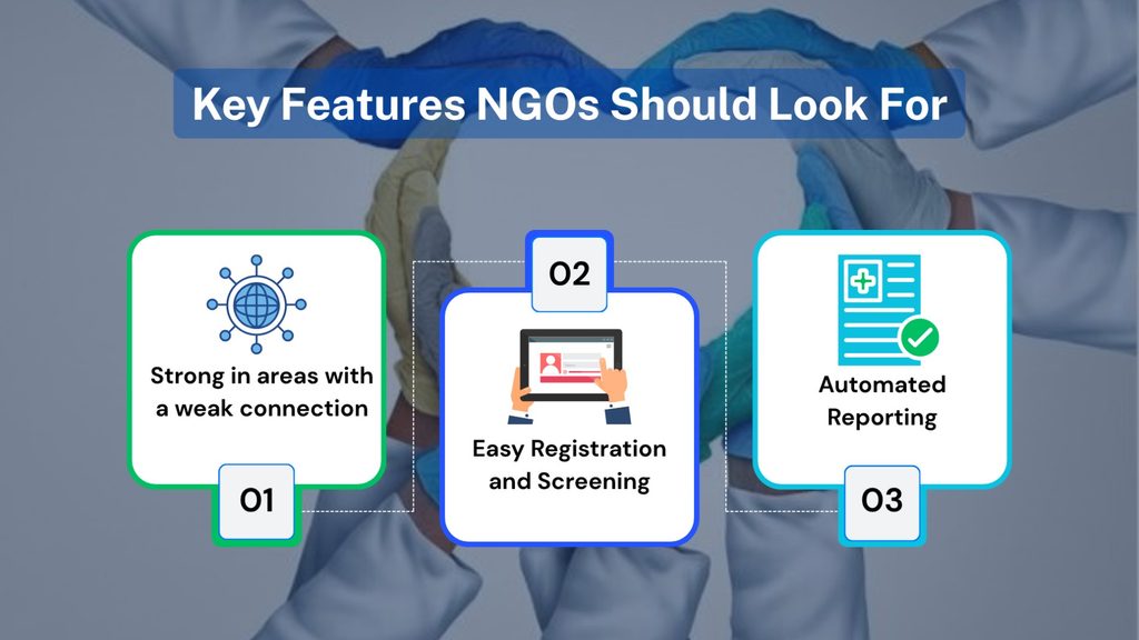 NGO health camp software