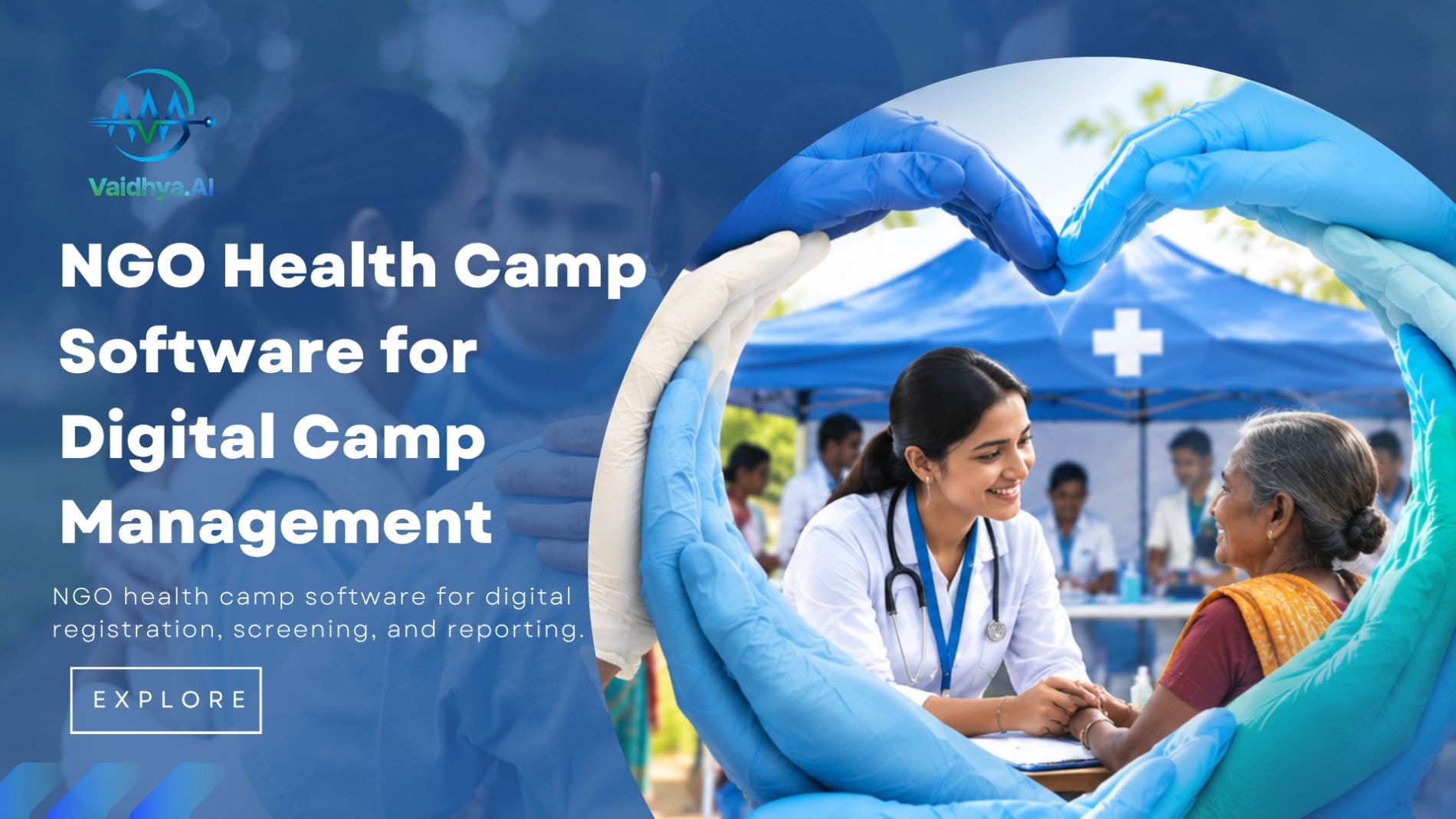 NGO health camp software