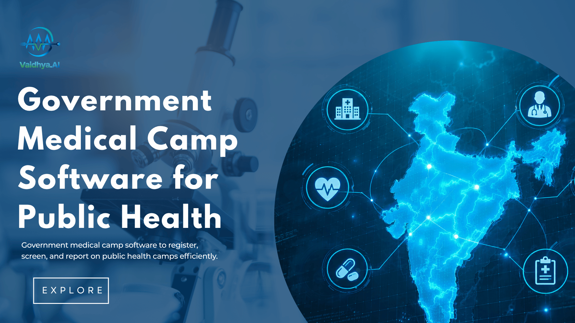 government medical camp software